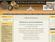 Tablet Screenshot of filitaliasantarossa.com